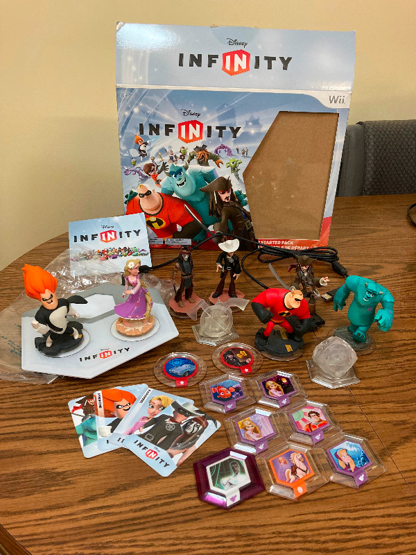 Disney Infinity Game and extra Figures for Wii in Nintendo Wii in Winnipeg - Image 2