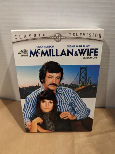 McMillan & Wife Season One DVD Susan St. James Rock Hudson, View more