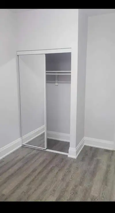 We are looking for a girl to share a room with another girl. This room is in a two bedroom basement...