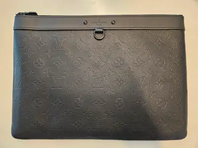 Louis Vuitton 2019 Monogram Shadow Pochette Clutch Men Women, View more