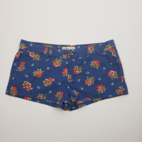 Hollister Blue Floral Print Shorts