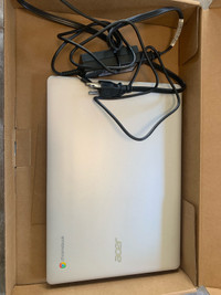  Brand new Laptop Chromebook with brand new headset 