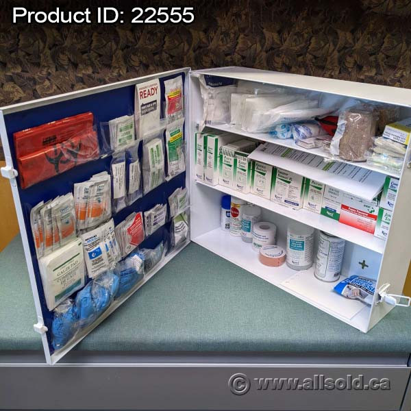 Cintas Mountable Metal First Aid Center Cabinet 19 x 16 in. in Health & Special Needs in Calgary - Image 2
