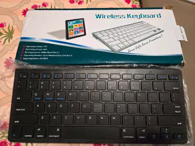 Wireless Bluetooth Keyboard for Apple Ipad, Android, Windows PC, View more