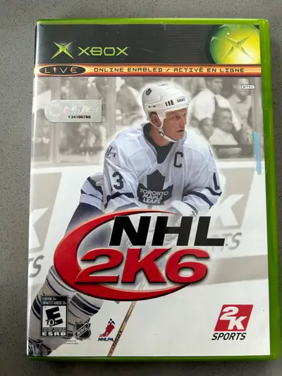 XBox NHL 2K6 Microsoft Xbox 2005 Complete W/ Manual, View more