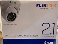 FLIR C133ED Mini Eyeball Dome CVI Camera, 2.1MP 3.6MM, Day/Night
