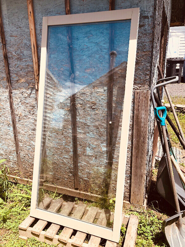 Vitres thermos de Porte Patio dans Portes, fenêtres et moulures  à Saint-Hyacinthe