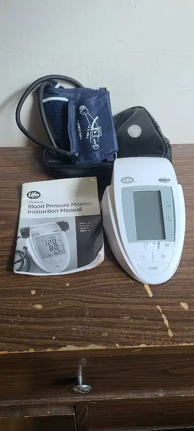 Life Brand LB Blood Pressure Monitor Model #6359 User Manual, View more