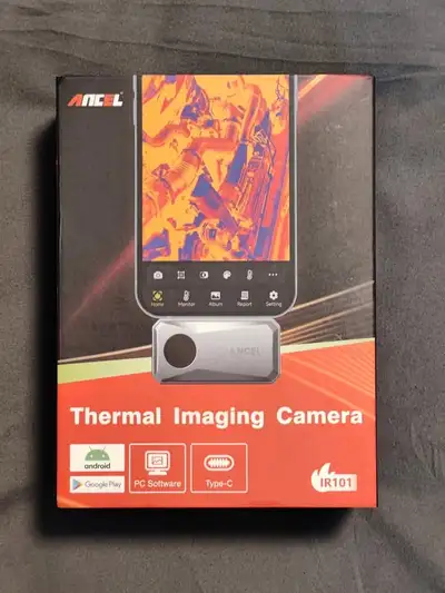 Used only for testing then put back in box. 256×192 thermal resolution, accurate heat detection Conn...