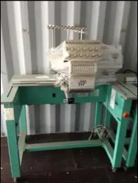 2 Single head Tajima embroidery Machine