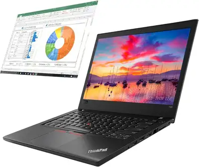 LENOVO THINKPAD T480, i5-8350U, 8GB DDR4, 256GB NVMe, WINDOWS 11, View more