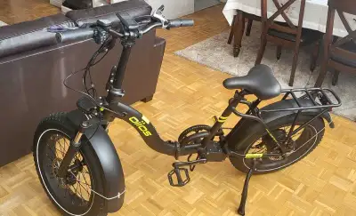 I'm selling an electric bike in good condition. I only used it once last summer. The price is $1600,...