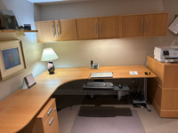Office Furniture-Desk and Cupboards