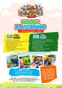 Kids Private Party Rooms & Indoor Playground