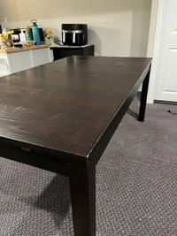 Ikea BJURSTA extendable dining table
