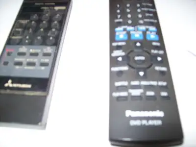 manette de video mitsubishi, manete  panasonic DVD,autre ZIP 100, View more