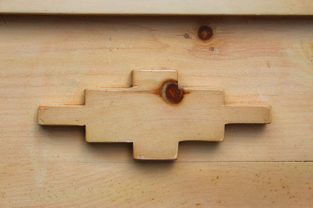 Custom Santa Fe Bed Frame in Solid Pine in Beds & Mattresses in Hamilton - Image 3