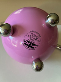 Pink stainless steel teapot