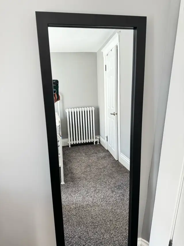 Black Framed Full Length Mirror 593258808880015361