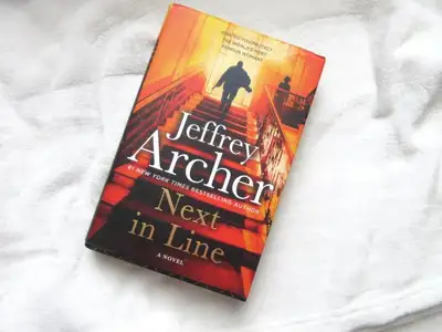 “NEXT IN LINE”… COLLECTORS EDITION Hardcover...JEFFREY ARCHER…, View more