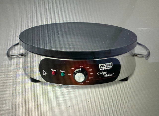 New 16” Commercial Crepe Maker - Waring WSC160X in Other Business & Industrial in Cranbrook