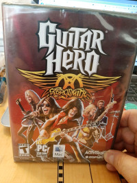 Guitar Hero Aerosmith pc DVD rom software game