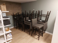Bar Chairs With Back Rests