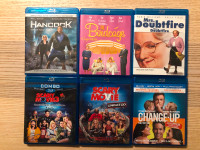 12 Comedy Movies on Blu-Ray (open for trades)