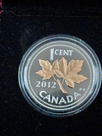 2012 1c Farewell to the Penny - 1/2 oz. Pure Silver Coin