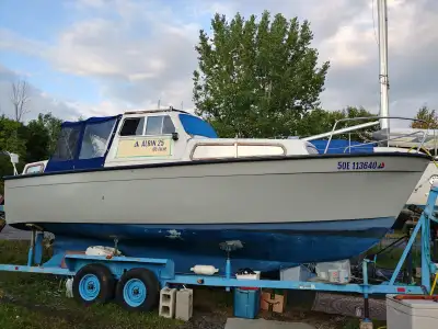 Bought last year and began extensive fixups. Now very useable and lots of upgrades. Brand new tarps...