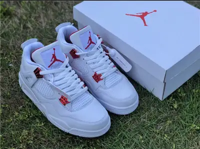 Jordan 4 Retro metallic Red, View more