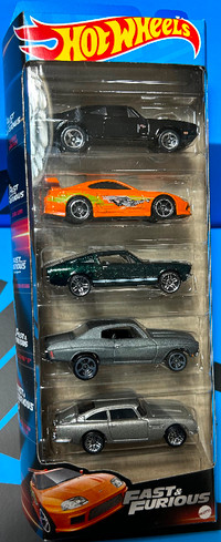 New Fast and Furious Hot wheels 5 pack $35 Toyota Supra call
