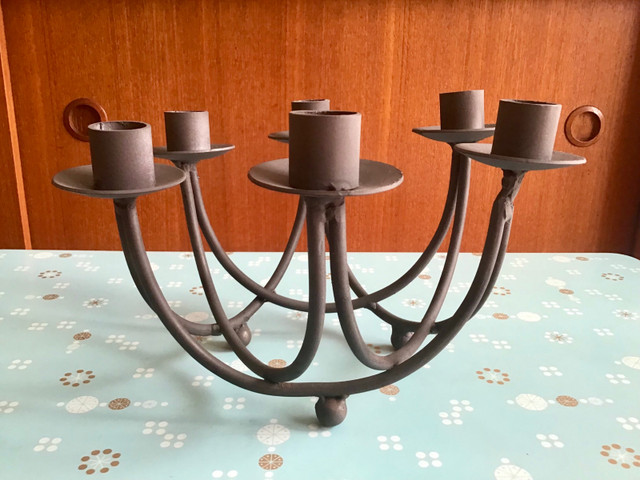 MCM WROUGHT IRON CANDLER HOLDER in Home Décor & Accents in Dartmouth - Image 2