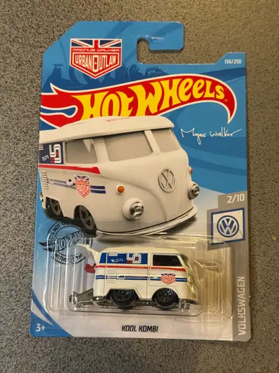 Hot Wheels Volkswagen Kool Kombi Magnus Walker white, View more