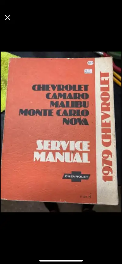 Three 1979 Chevrolet service and repair manuals. Pick up in Kirkfield or Scarborough in the Kennedy...