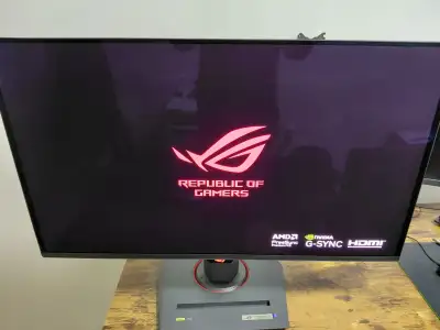 QD-OLED, QHD (2560 x 1440), 360Hz, 0.03ms, Custom Heatsink, Care+, G-SYNC Compatible, 99% DCI-P3, Di...