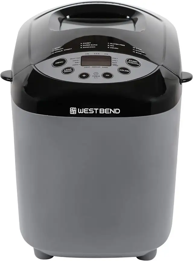 West Bend 47413 Hi-Rise Bread Maker, Programmable Horizontal | Other ...