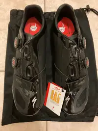 NEW SPECIALIZED S-WORKS ROAD SHOES, SIZE 46