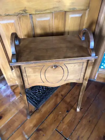 Solid Wood Side Table, View more