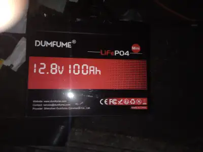 LiFePO4 12v battery Used for our RV untill we sold it
