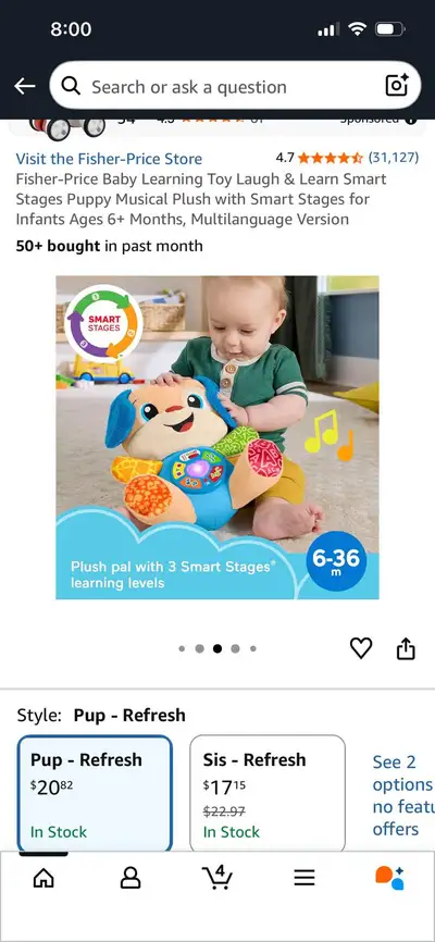 Fisher-Price Laugh & Learn Puppy, View more