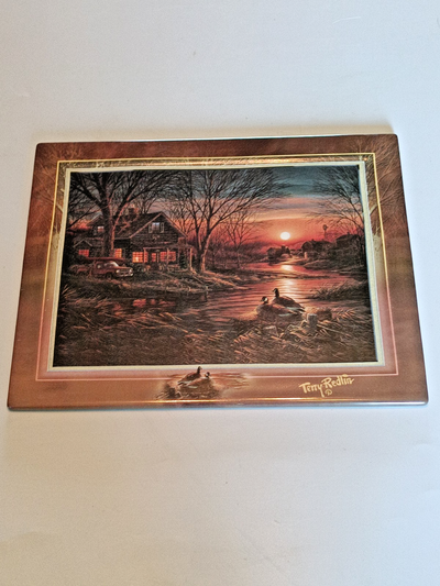 wall pictures , wall plate plaque ,Tranquil Retreats #1 Twilight Serenity Wall Plate Terry Redlin th...