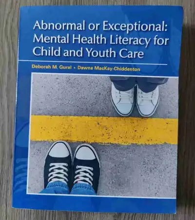 Abnormal or Exceptional: Mental Health Literacy Textbook, View more