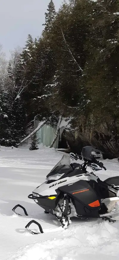 2022 skidoo backcountry 600 efi. We dont get the winters anymore so looking to sell. Skid plate and...