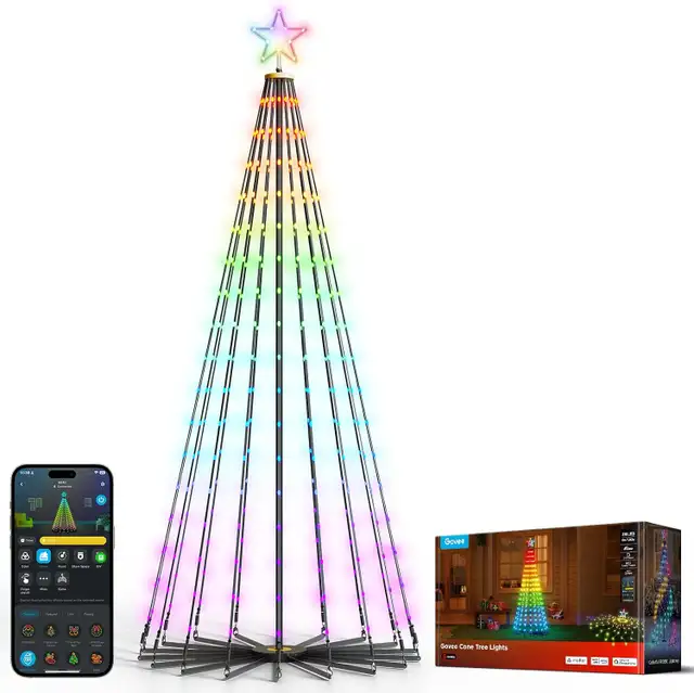 Govee Cone Tree Light552036931690178565