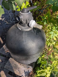 filtreur piscine hors terre Aquatools Sherbrooke Québec Prévisualiser