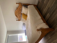 Solid Wood Queen or Double Bed Frame