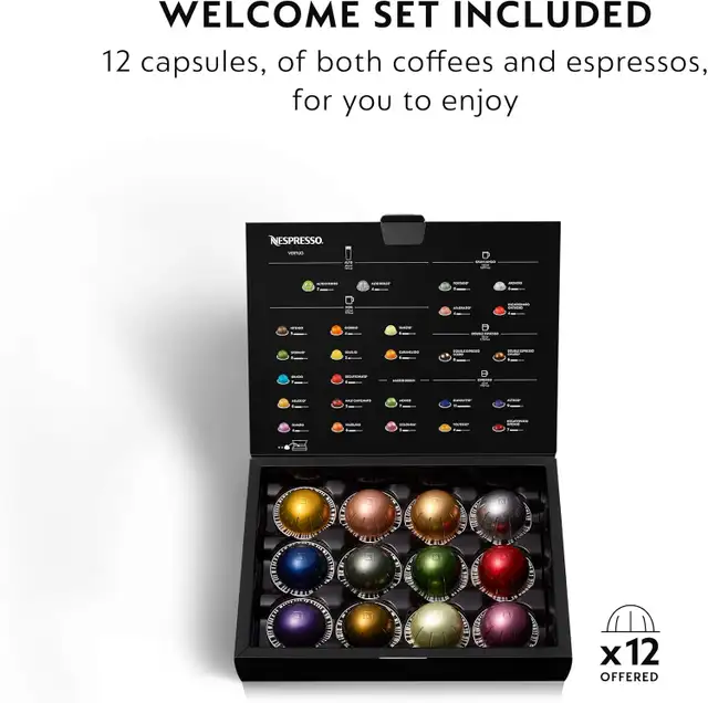 Breville Nespresso Vertuo Next Matte Black Coffee & Espresso Mac in Coffee Makers in City of Toronto - Image 7