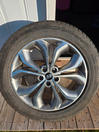 Hyundai Santa Fe rims and tires