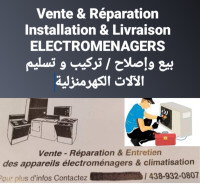 Vente & Réparation/Installation & Livraison